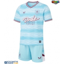 Otroški Nogometni dresi Burnley Gostujoči 2025-26 Kratek Rokav (+ Kratke hlače)